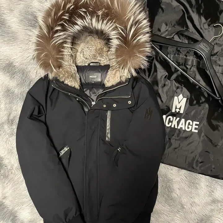 [BUNJANG] Mackage Dixon Silver Fur Down Jacket / [36size/실버퍼] 맥케이지 딕슨