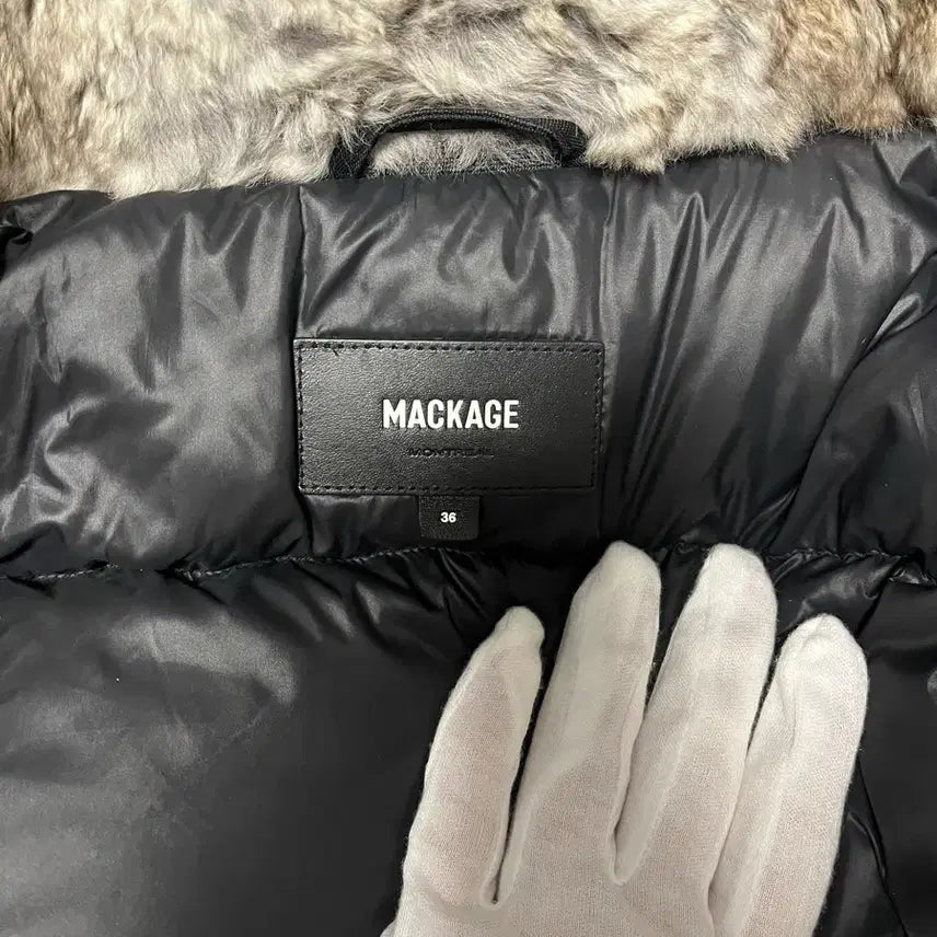[BUNJANG] Mackage Dixon Silver Fur Down Jacket / [36size/실버퍼] 맥케이지 딕슨