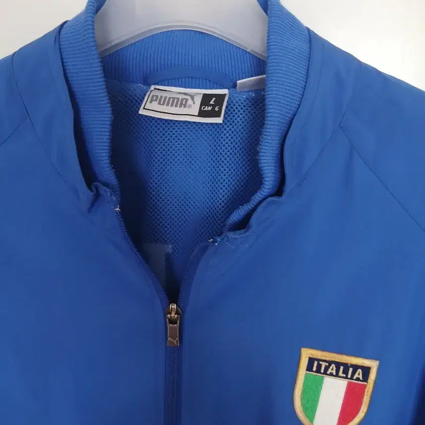 [BUNJANG] Puma Italy Windbreaker Blue / 푸마 이탈리아 바람막이 블루   100~105
