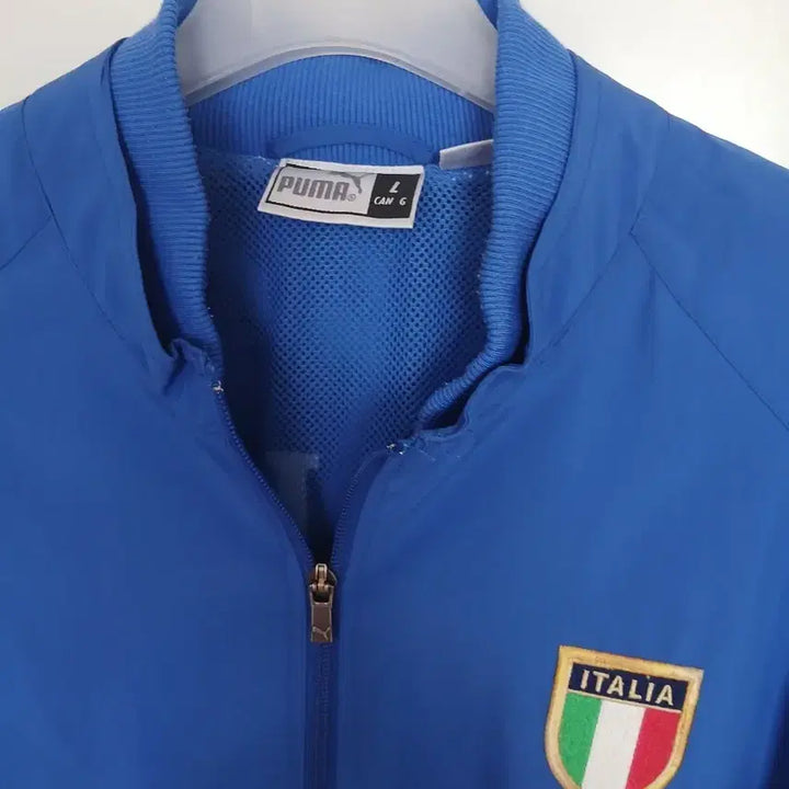 [BUNJANG] Puma Italy Windbreaker Blue / 푸마 이탈리아 바람막이 블루   100~105