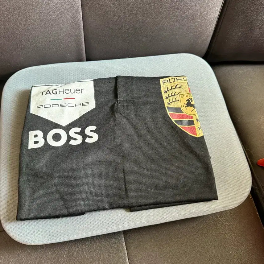 [BUNJANG] Tag Heuer Porsche Black Polo Shirt / 타그호이어 포르쉐 카라티셔츠 블랙