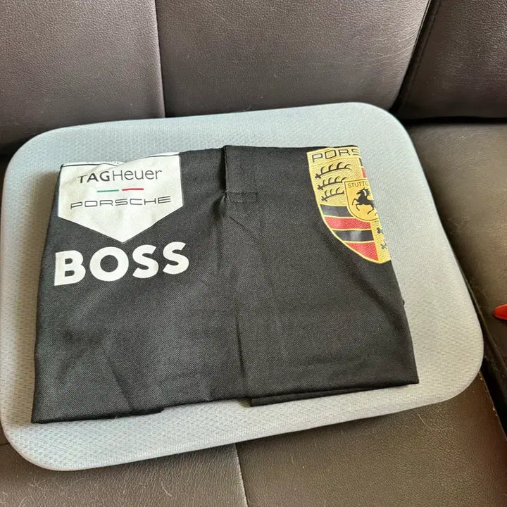 [BUNJANG] Tag Heuer Porsche Black Polo Shirt / 타그호이어 포르쉐 카라티셔츠 블랙