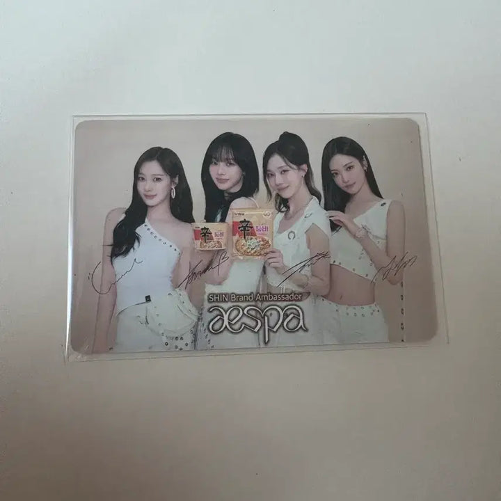 [SOLD OUT] 에스파 신라면 투움바 포카