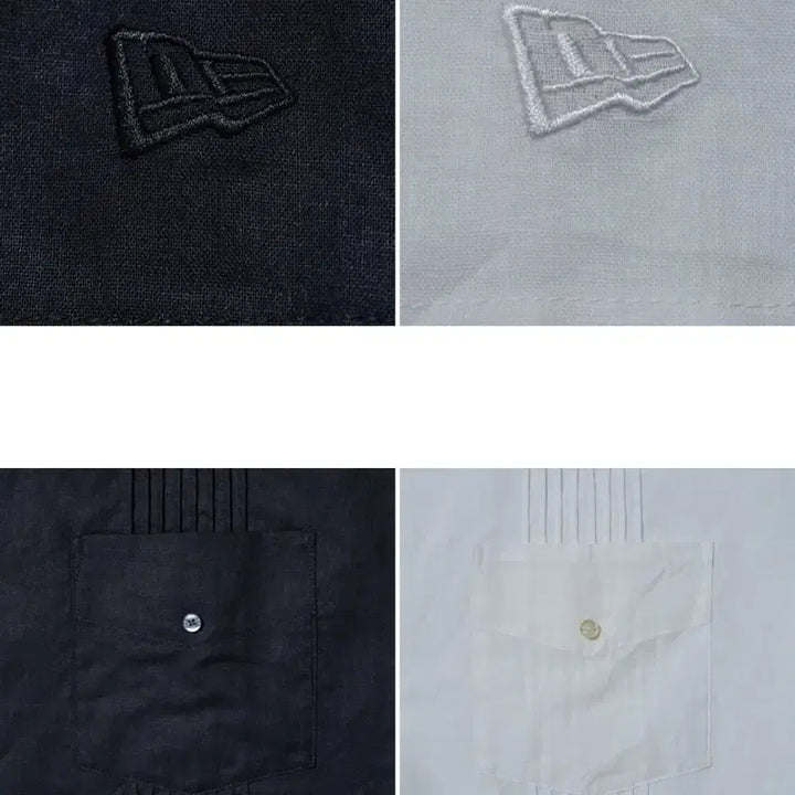 [BUNJANG] New Era Japan Black Label Linen Shirt (2XL) / 뉴에라 JAPAN 블랙라벨 (2XL) 린넨 셔츠