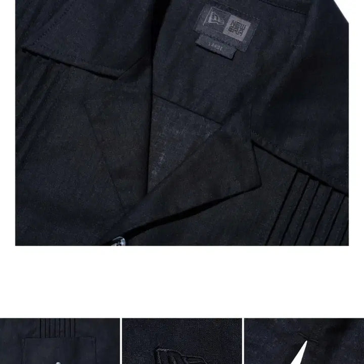 [BUNJANG] New Era Japan Black Label Linen Shirt (2XL) / 뉴에라 JAPAN 블랙라벨 (2XL) 린넨 셔츠
