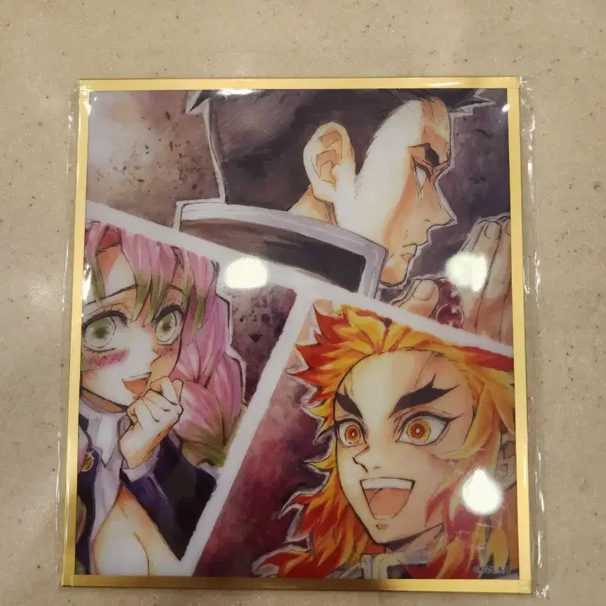 [BUNJANG] Demon Slayer Web Shop Kuji Infinity Castle Arc Acrylic Shikishi A08 / 귀멸의칼날 웹샵쿠지 무한성편 아크릴색지 A08 주합회의3