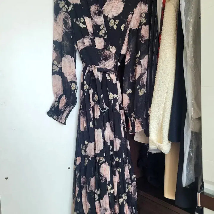 [BUNJANG] See-Through Long Dress / 시스루 롱뭔피스