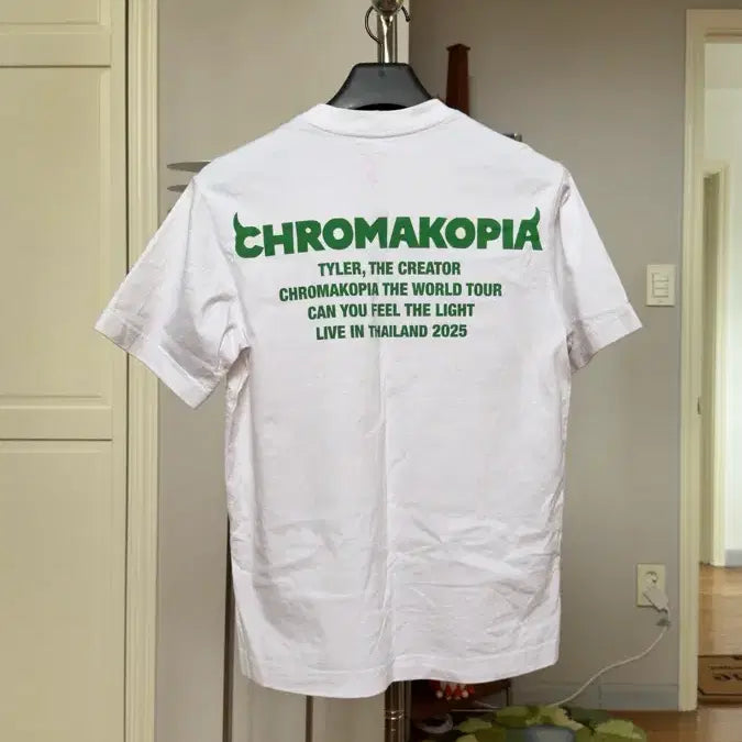 [BUNJANG] Golf Wang Chroma Tour Thailand T-shirt / [S] 골프왕 Golf Wang 크로마코피아 투어 태국 티셔츠