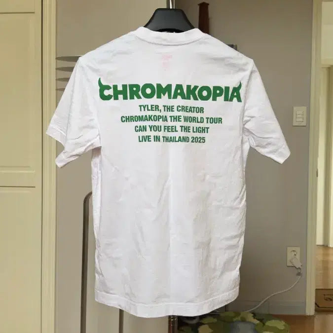 [BUNJANG] Golf Wang Chroma Tour Thailand T-shirt / [S] 골프왕 Golf Wang 크로마코피아 투어 태국 티셔츠