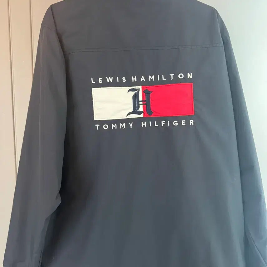 [BUNJANG] Tommy Hilfiger Lewis Hamilton 100 Coach Jacket / 루이스 해밀턴 100 타미 힐피거 코치 자켓