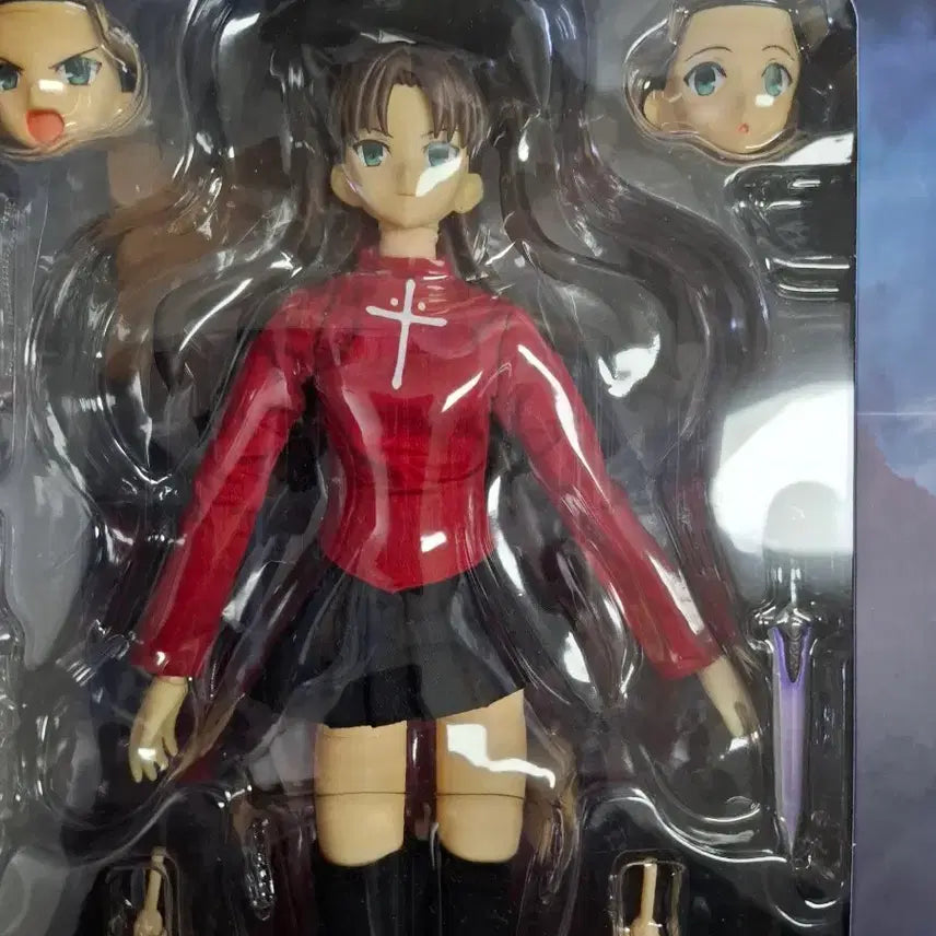 [BUNJANG] Medicom Toy Toosaka Rin Real Action Heroes Figure / 페이트  토오사카린 리얼액션 히어로즈 액션 피규어