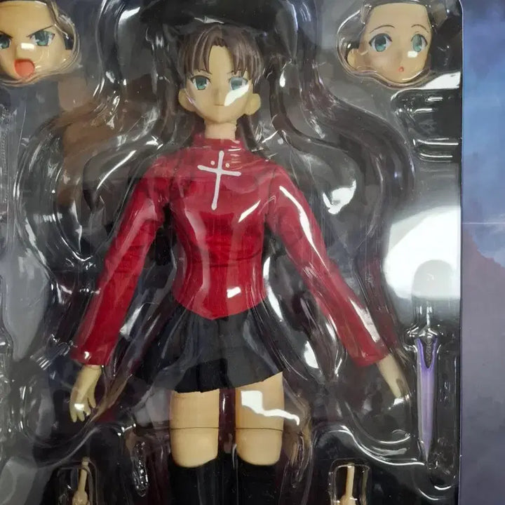 [BUNJANG] Medicom Toy Toosaka Rin Real Action Heroes Figure / 페이트  토오사카린 리얼액션 히어로즈 액션 피규어