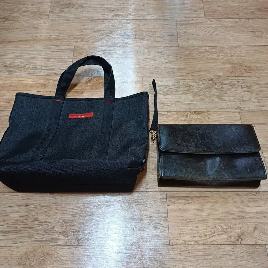 [BUNJANG] Tote Bag &amp; Clutch Bag Set / 가방 2종 토트백 클러치백
