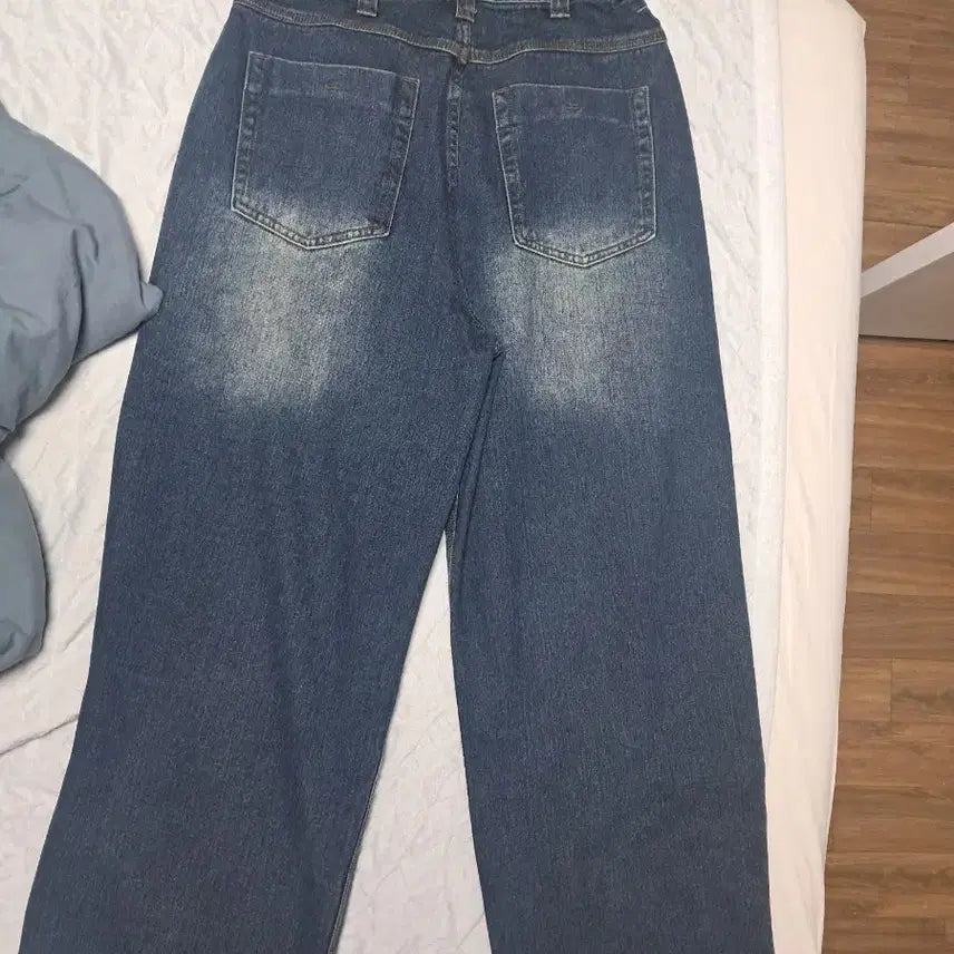 [BUNJANG] Known Wide Denim Pants Blue Size 0 / 노운 와이드 데님팬츠 판매합니다 0 블루