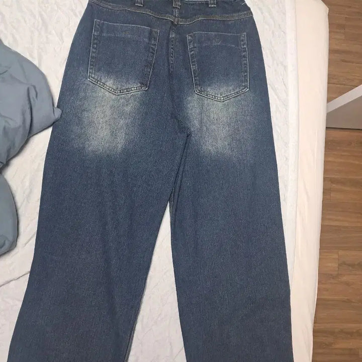 [BUNJANG] Known Wide Denim Pants Blue Size 0 / 노운 와이드 데님팬츠 판매합니다 0 블루