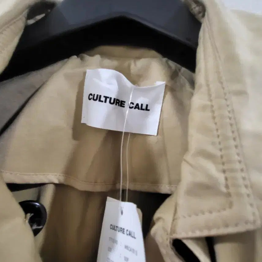 [BUNJANG] Culture Call Beige Trench Coat Vest - New Arrival / 컬쳐콜 브랜드의 트렌치 코트 베스트77 새상품