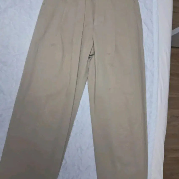 [BUNJANG] Known Wide Chino Pants Khaki Beige / 노운 와이드 치노팬츠 카키베이지 판매합니다