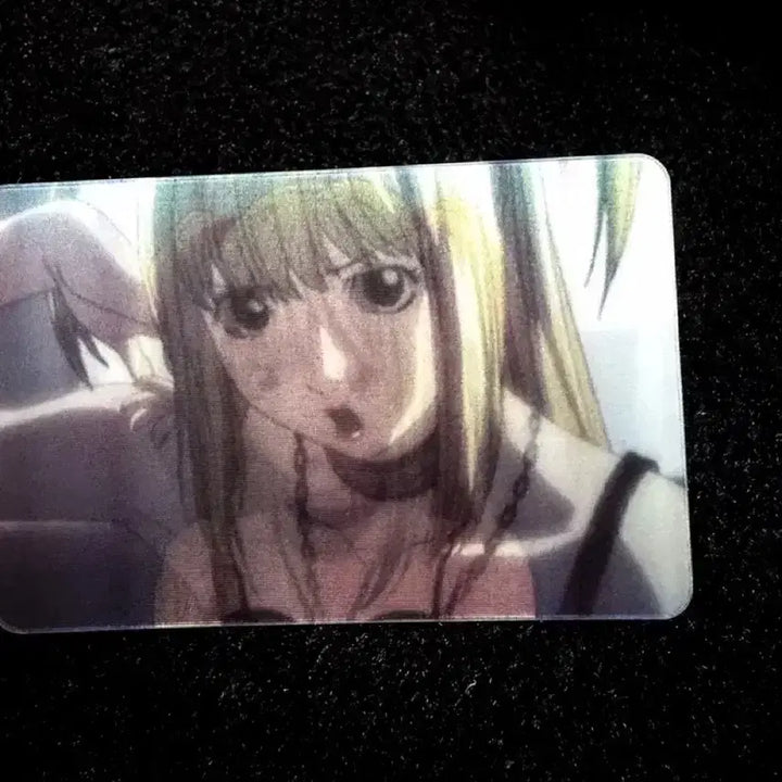 [BUNJANG] Death Note Cafe Misa Lenti Photocard / 홍대 데스노트 콜라보 카페 미사 랜티큘러 포토카드