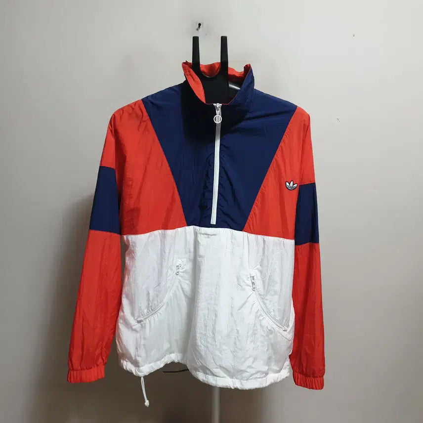 [BUNJANG] Adidas Half Zip Jumper Size 100 / 아디다스반집업점퍼/100