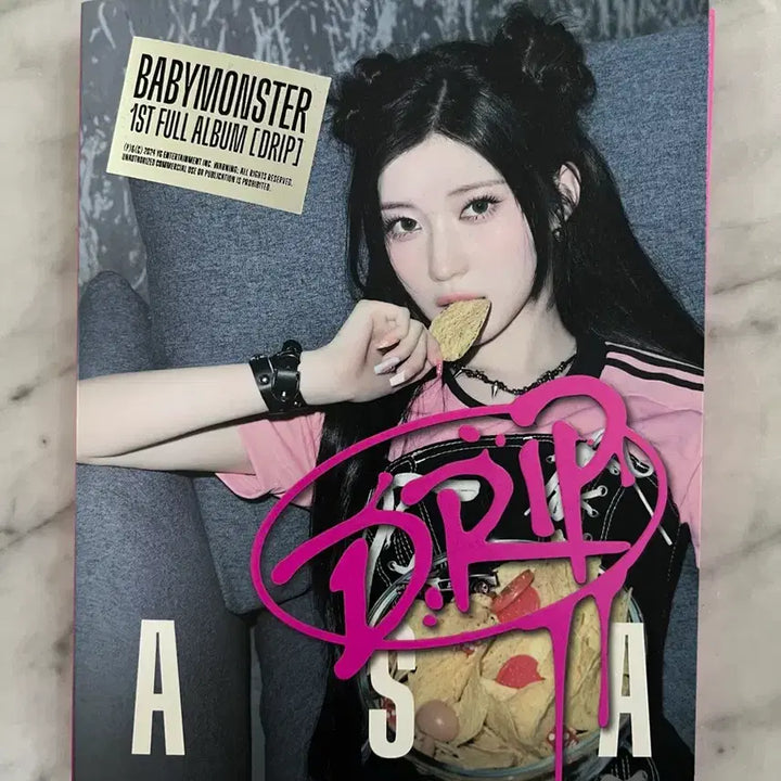 [BUNJANG] BABYMONSTER ASA DRIP Tag Album Unsealed / 베이비몬스터 DRIP 아사 태그 앨범 개봉 양도
