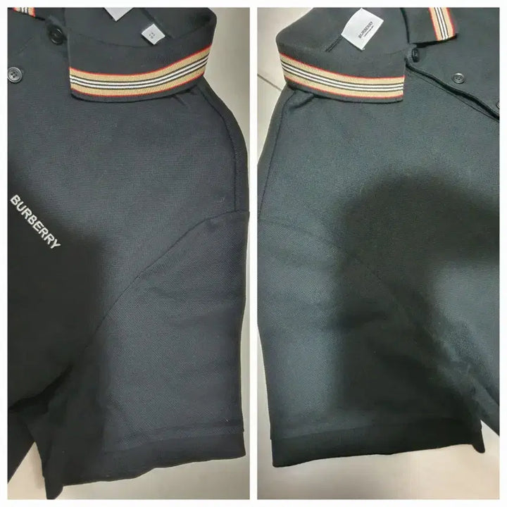 [BUNJANG] Burberry Black Polo Shirt 8007694 / 버버리 블랙 카라티 8007694