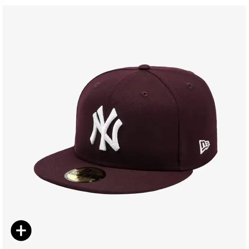[BUNJANG] New Era MLB New York Yankees Basic Fitted Cap Maroon Burgundy / MLB 뉴욕 양키스 양키즈 뉴에라 베이직 피티드캡 마룬 버건디 와인