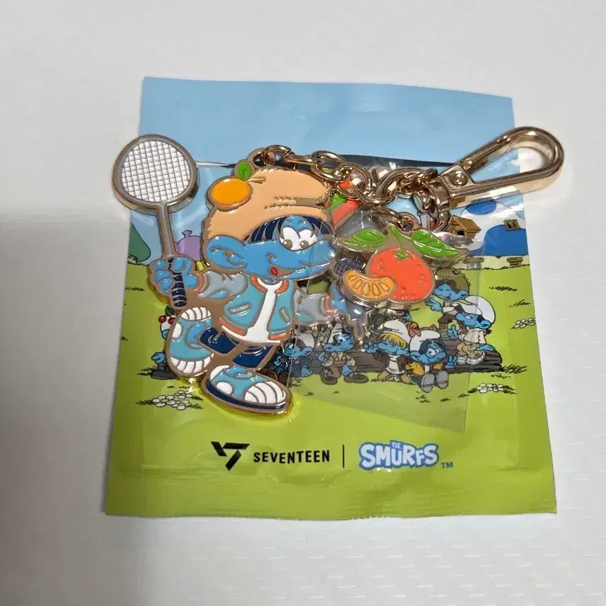 [SOLD OUT] 세븐틴 이삭토스트 스머프 키링 승관 팝니디