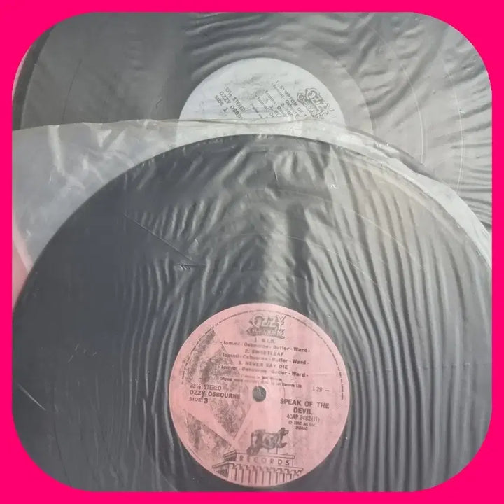 [BUNJANG] Ozzy Osbourne Speak of the Devil LP Rare Non-Licensed Pressing NM / 오지 오스본 Speak of the Devil LP 준라이센스희귀반 NM