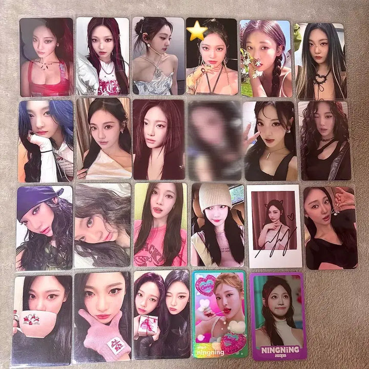 [SOLD OUT] 에스파 닝닝 포카 일괄 판매