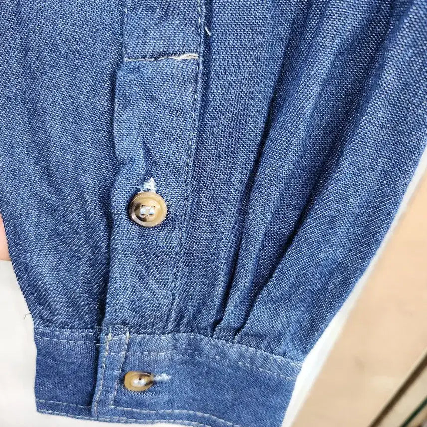 [BUNJANG] Unbranded Denim Shirt / 남)청남방