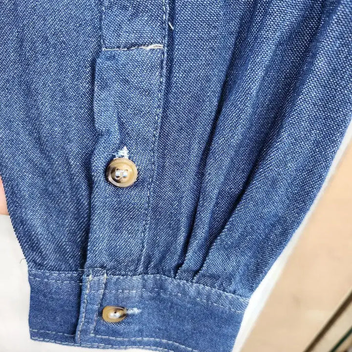[BUNJANG] Unbranded Denim Shirt / 남)청남방