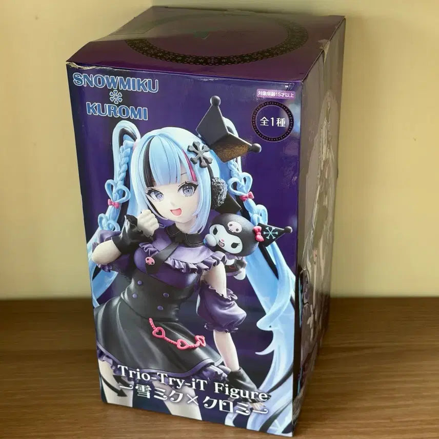 [BUNJANG] Furyu Yukimiku Kuromi Collaboration Figure / [미개봉] 후류 유키미쿠 쿠로미 콜라보 피규어