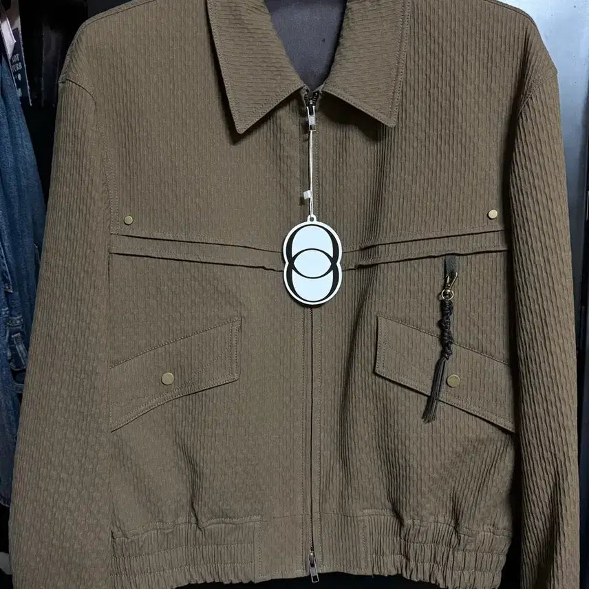 [BUNJANG] Elmood Dusty Western Blouson Jacket / 엘무드 더스티 웨스턴 블루종 자켓 카키 46 새상품