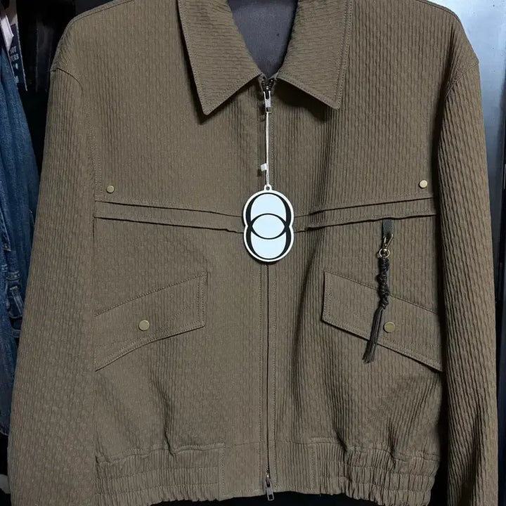 [BUNJANG] Elmood Dusty Western Blouson Jacket / 엘무드 더스티 웨스턴 블루종 자켓 카키 46 새상품