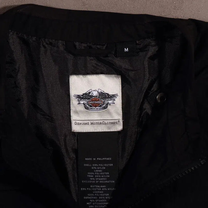 [BUNJANG] Harley-Davidson Nylon Shirred Jacket / 할리데이비슨 나일론 셔링 자켓 C580