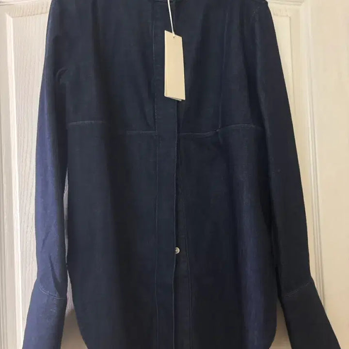 [BUNJANG] ARKET Navy Denim Shirt / ARKET 네이비 데님 셔츠