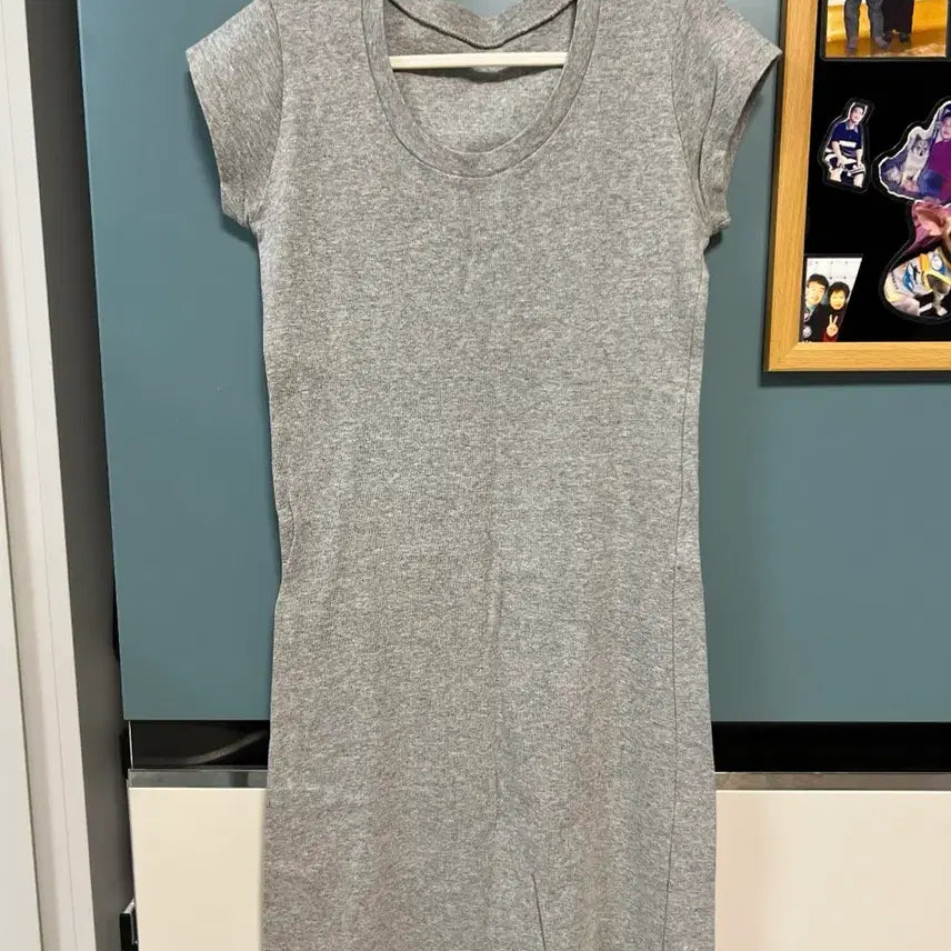 [BUNJANG] Gray Mini Dress / 회색 미니 원피스