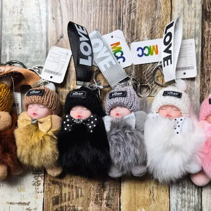 [BUNJANG] HDSP Baby Pom-Pom Keyring / 보들의 끝판왕.  HDSP 아기 폼폼 키링(새제품)