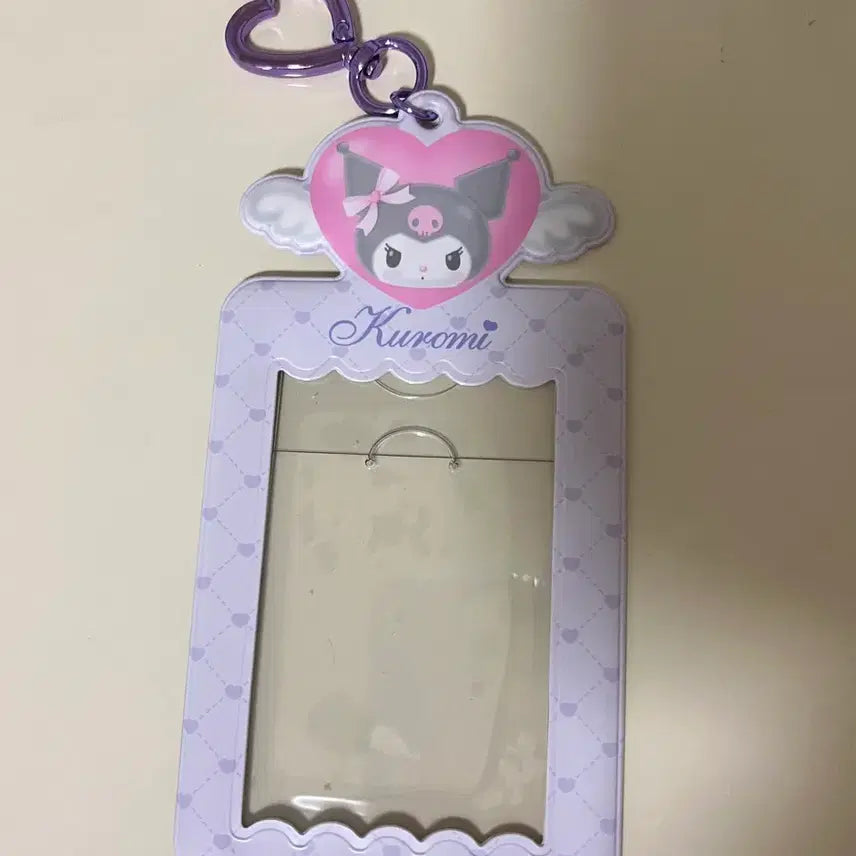 [BUNJANG] Sanrio Kuromi Angel Photocard Holder / 산리오 쿠로미 천사 포카홀더