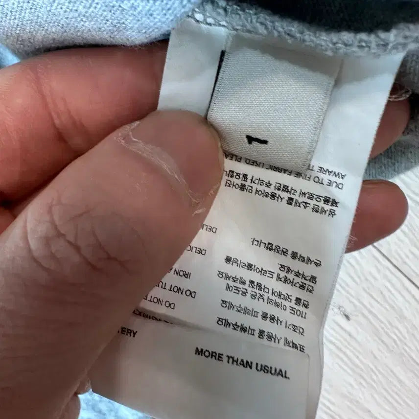 [SOLD OUT] 포터리 그레이 컴포트 반팔 티셔츠