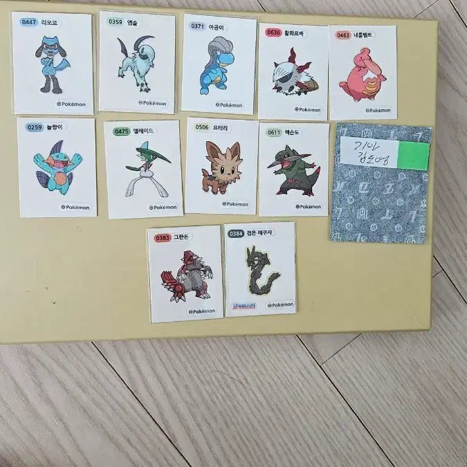 [BUNJANG] Pokemon Season 1 Tteokbokki Seal - Trading/Selling / 포켓몬 띠부씰 교환/ 판매