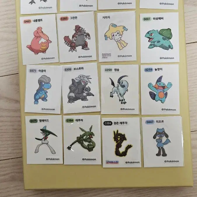 [BUNJANG] Pokemon Season 1 Tteokbokki Seal - Trading/Selling / 포켓몬 띠부씰 교환/ 판매