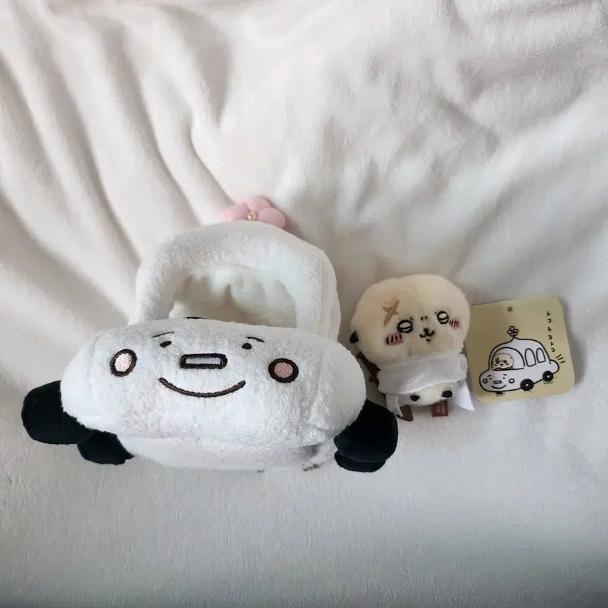 [BUNJANG] Chiikawa Racco Boong Boong Plush / ( 치이카와 / 먼작귀 ) 랏코 붕붕이 인형