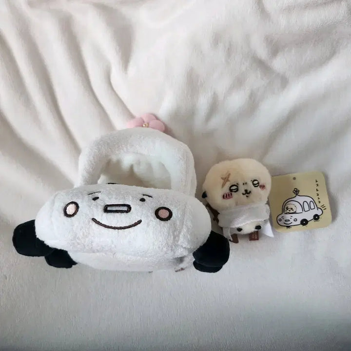 [BUNJANG] Chiikawa Racco Boong Boong Plush / ( 치이카와 / 먼작귀 ) 랏코 붕붕이 인형