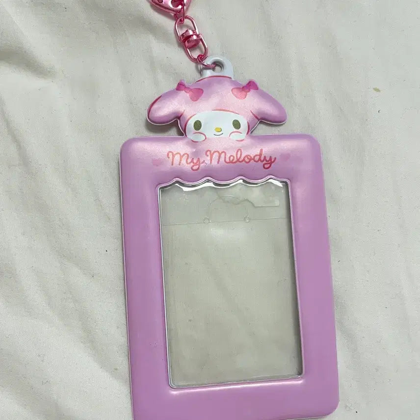 [BUNJANG] Sanrio My Melody Photocard Holder / 산리오 핑크 마이멜로디 포카홀더