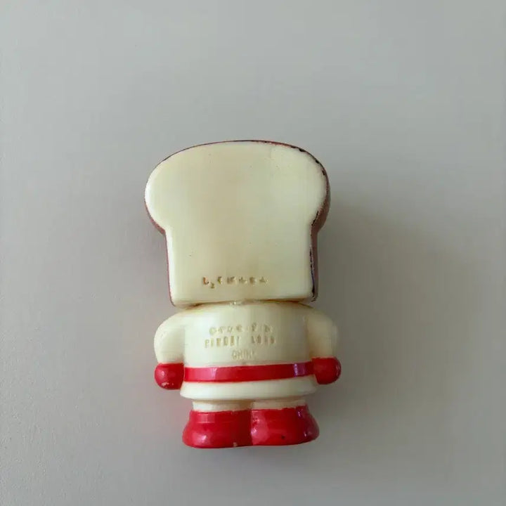[BUNJANG] Anpanman Shokupanman Squeaky Figure (1989) / 호빵맨 식빵맨 고전 삑삑이 피규어