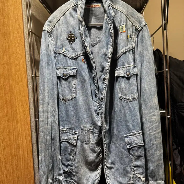 [BUNJANG] Kapital Denim Jacket Size 4 / kapital 데님 재킷