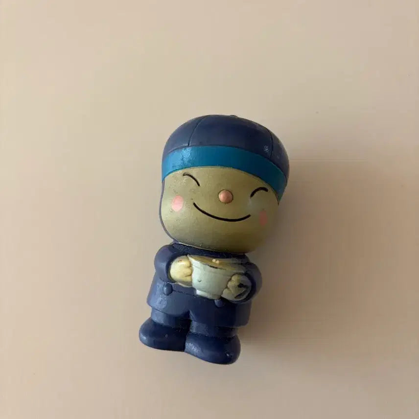 [BUNJANG] Anpanman Ramen Angel Squeaky Figure / 호빵맨 라면천사 고전 삑삑이 피규어