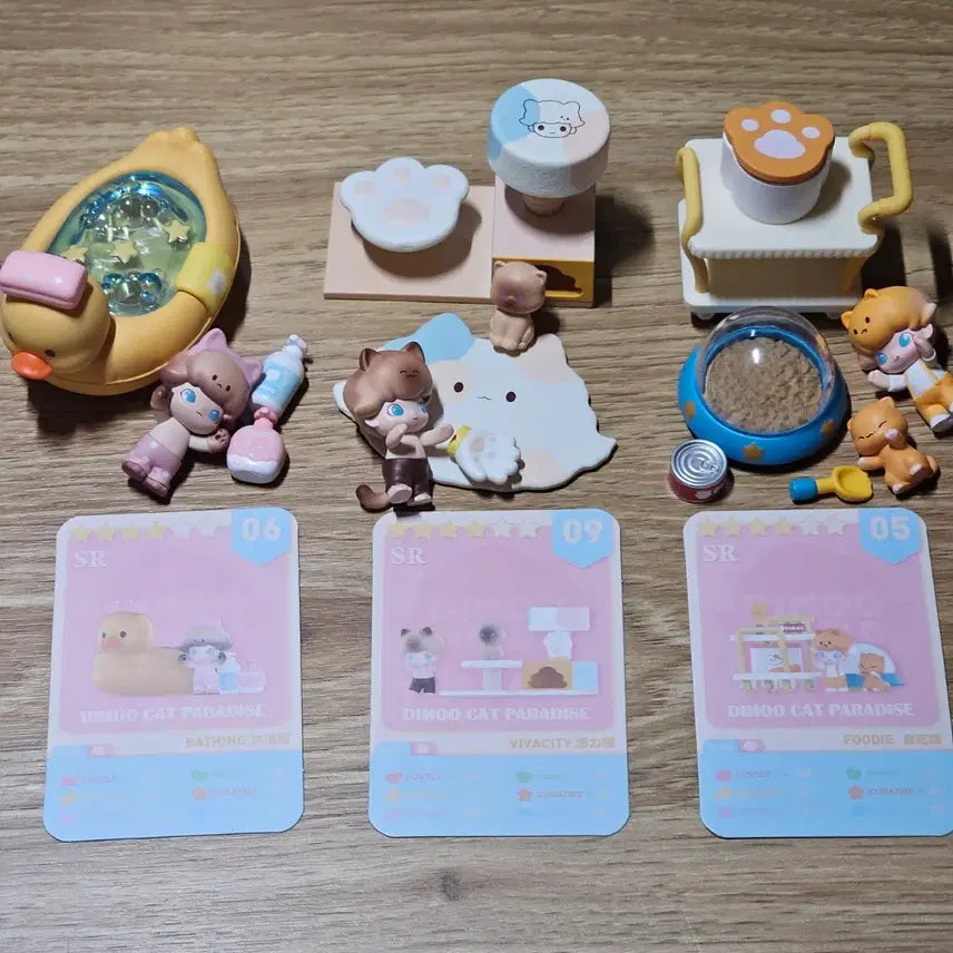 [BUNJANG] Pop Mart Dimoo Cat Paradise Bundle Set / 팝마트 디무 캣 파라다이스 양도