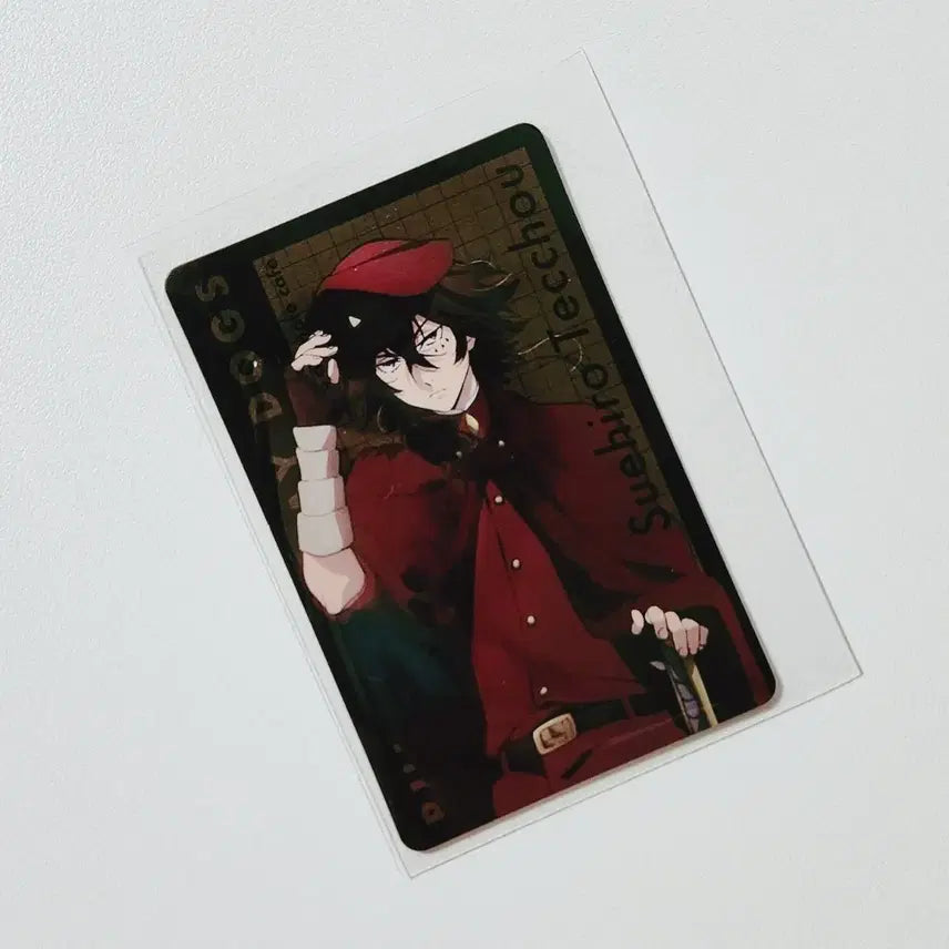 [BUNJANG] Bungo Stray Dogs Teccho Limited Edition Photocard / 문호 스트레이독스 문스독 텟쵸 애니메이트 카페 한국 한정 포토카드 양도